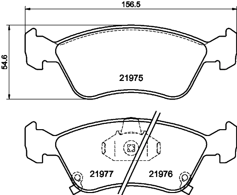 Тормозные колодки Mintye MP3568