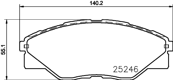 Купить 044650K290 Toyota Колодки тормозные