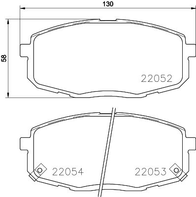 302425 VALEO Колодки передние