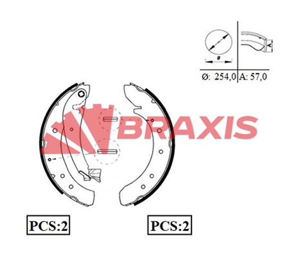 Тормоза рабочие задние ножные и тормозные барабаны Polcar S721048 цена, от 32.42 USD