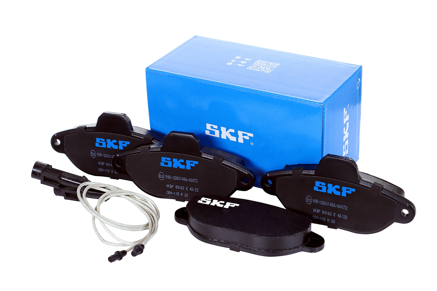 VKBP80162E SKF Колодки передние