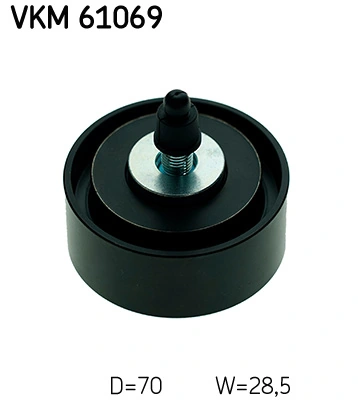 VKM61069 SKF Ролик приводного ремня, паразитный