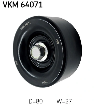 Rolo parasita da correia do mecanismo de distribuição de gás Hyundai Tucson 2 TM