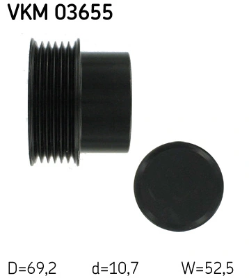 Купить VKM03655 SKF Шкив ремня генератора