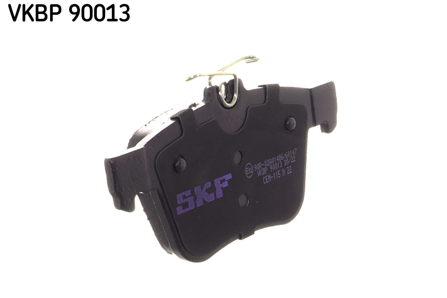Колодки тормозные задние дисковые SKF VKBP90013