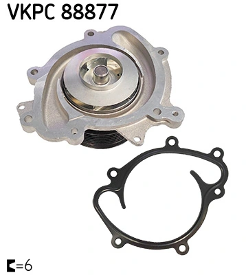 VKPC88877 SKF Насос водяной