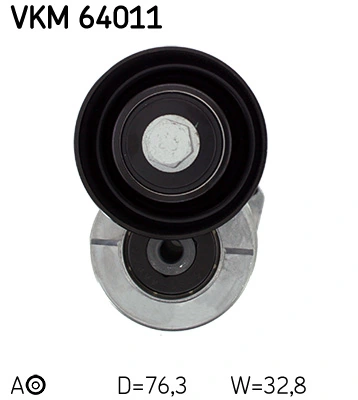 VKM64011 SKF Натяжитель клинового ремня