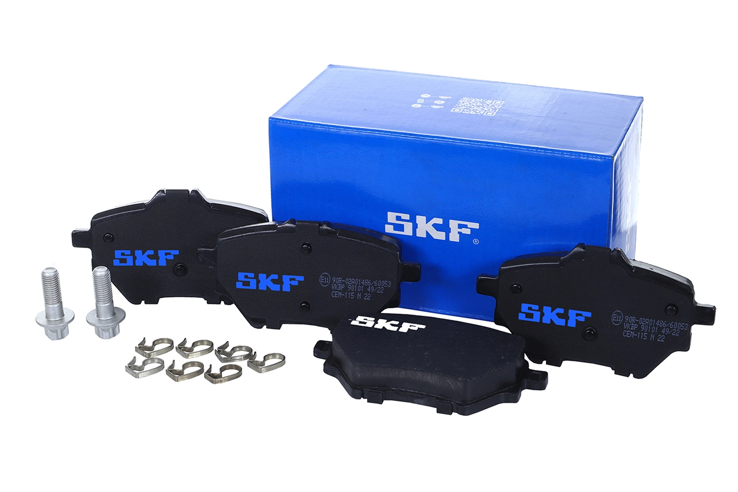 Колодки тормозные задние дисковые SKF VKBP90101