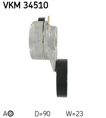 Роликовий модуль натяжителя ремня SKF VKM34510 цена, от 65.21 USD