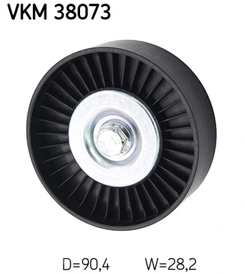 VKM38073 SKF Ролик приводного ремня, паразитный