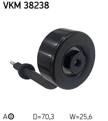 VKM38238 SKF Ролик натяжителя ремня агрегатов
