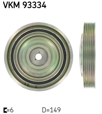Шкив коленвала (демпфер) Peugeot/Citroen 0515R7 цена, от 121.28 USD