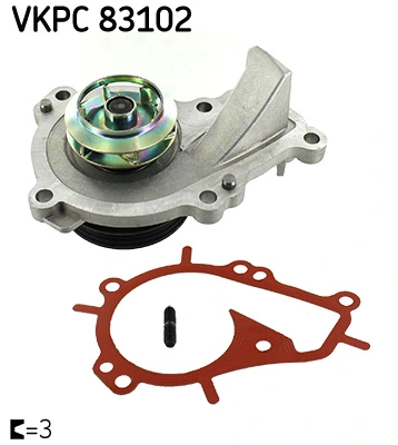 VKPC83102 SKF Насос водяной