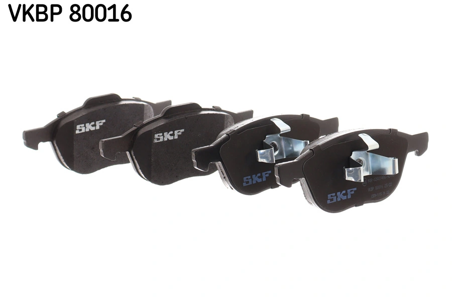 VKBP80016 SKF Колодки передние