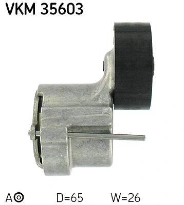 Роликовий модуль натяжителя ремня SKF VKM35603 цена, от 38.27 USD