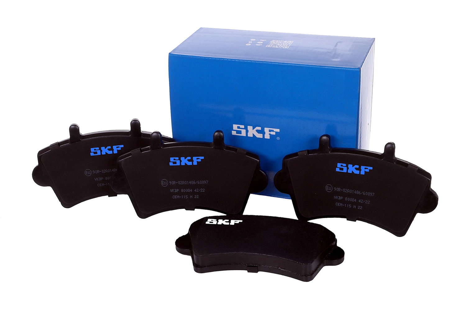 Колодки тормозные передние дисковые SKF VKBP80084