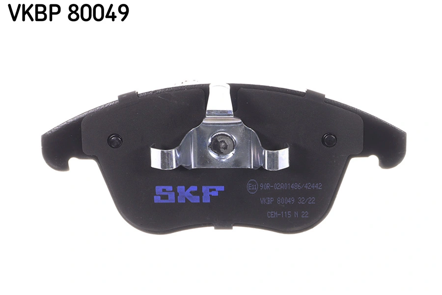 VKBP80049 SKF Колодки передние
