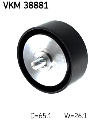 VKM38881 SKF Ролик приводного ремня, паразитный