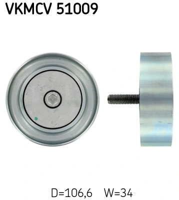 Натяжной ролик Dayco DAYAPV1103 цена, от 56.88 USD