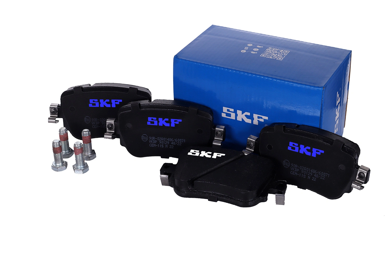 Колодки тормозные задние дисковые SKF VKBP90129
