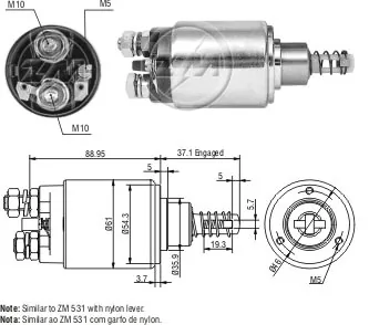 Купить A5000560835 MAN Тяговое реле
