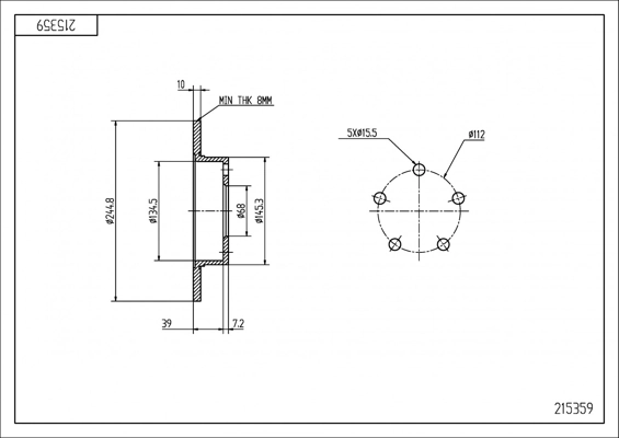 Задний тормозной диск Bosch 986478315 цена, от 22.78 USD