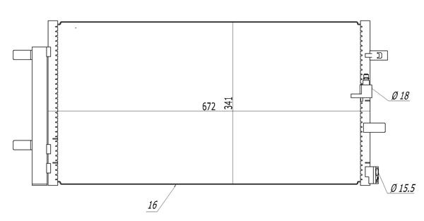Купить Радиатор кондиционера Ауди А4 B8 8K2