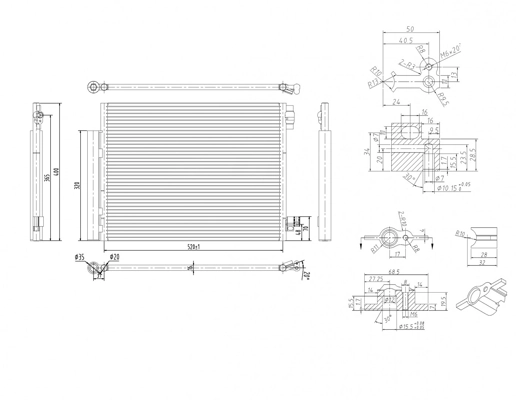 Конденсатор кондиционера Magneti Marelli BC823 цена, от 89.65 USD