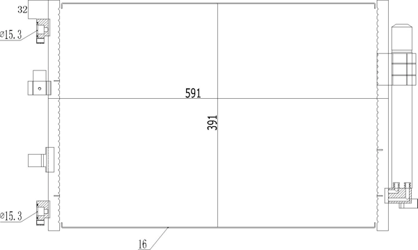 Конденсатор кондиционера Magneti Marelli BC773 цена, от 84.88 USD
