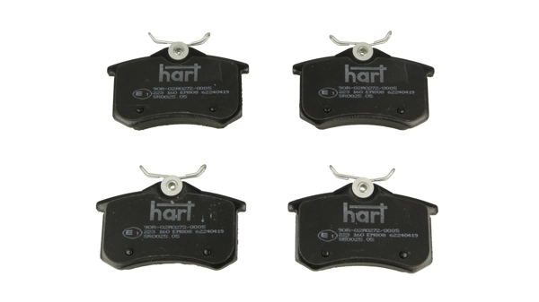 Compre 1616872680 Peugeot/Citroen Sapatas do freio traseiras de disco