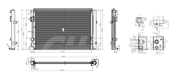 Конденсатор кондиционера Delphi CF20612 цена, от 121.81 USD