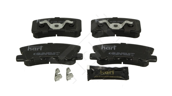 252292 Hart Колодки тормозные дисковые комплект