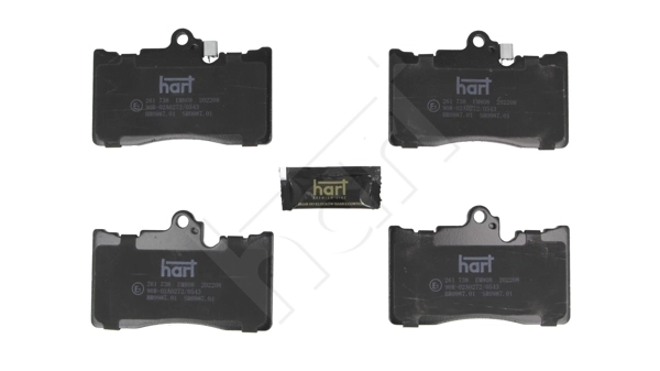 261738 Hart Колодки передние