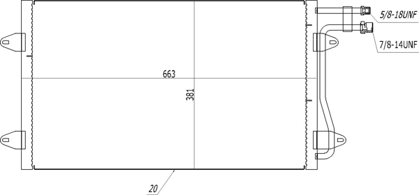 Конденсатор кондиционера AND 42820020 цена, от 98.67 USD