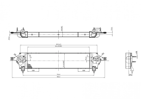 Интеркулер 2759J81 Polcar