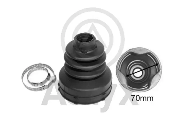 Compre Bota de proteção interna de junta homocinética do semieixo dianteiro SsangYong Actyon 