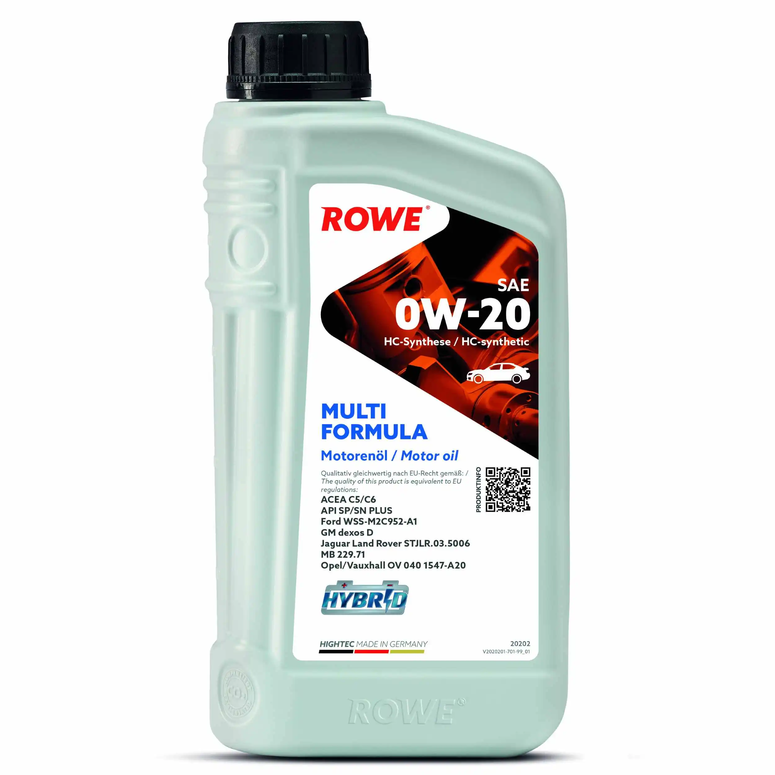Aceite de motor 20202001099 Rowe