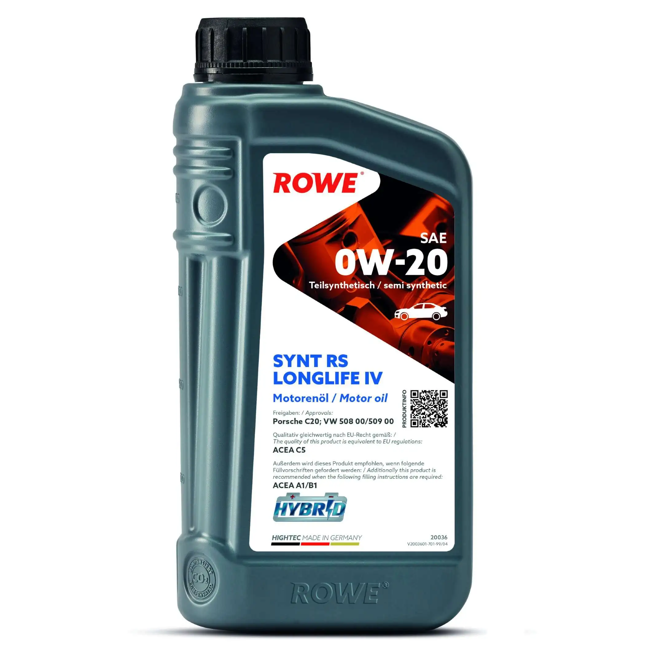 Aceite de motor 20036001099 Rowe