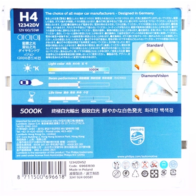 Лампочка ближнего света Philips 12342DVS2 цена, от 4.61 USD