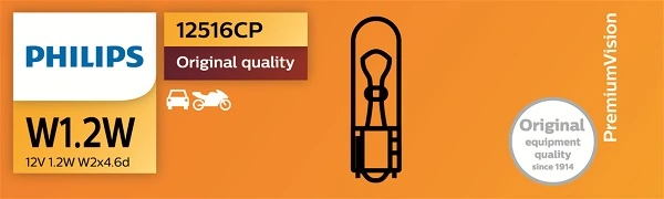Купить 12516CP Philips Лампочка панели приборов