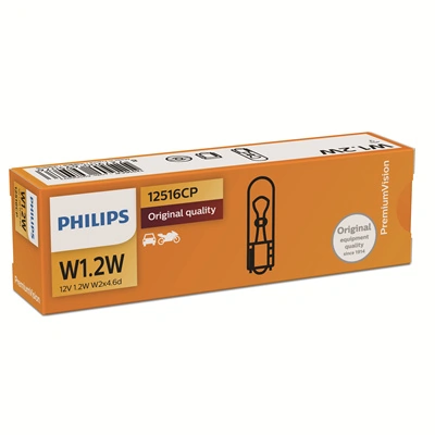 Лампочка щитка (панели приборов) Philips 12516CP цена, от 0.39 USD