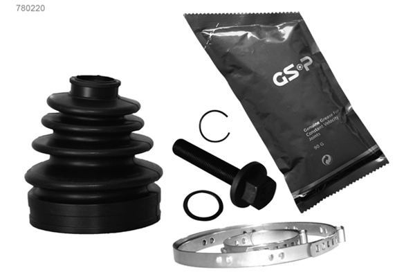 Bota de proteção externa de junta homocinética do semieixo dianteiro Audi A6 4F2