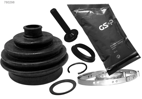 Bota de proteção externa de junta homocinética do semieixo dianteiro Audi 80 B4 8C2