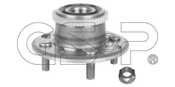 Cubo traseiro Honda Civic 6 EJ9, EK3/4