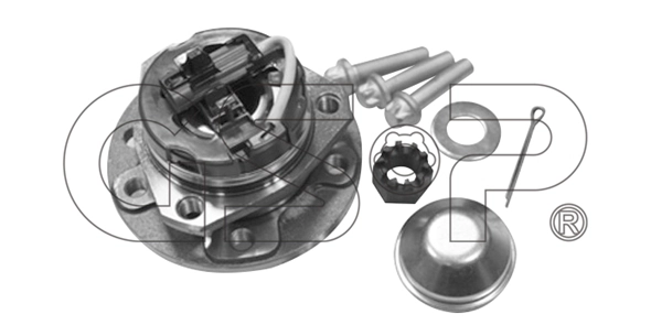 Cubo de rueda delantero 9333029K GSP