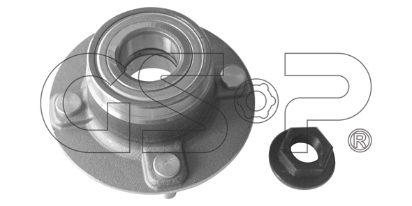 Cubo traseiro Ford Fiesta F3L, F5L