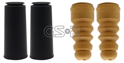 Pára-choque (grade de proteção) de amortecedor traseiro + bota de proteção Skoda SuperB 2 3T4