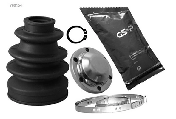 Bota de proteção interna de junta homocinética do semieixo dianteiro para Audi A3  8P1