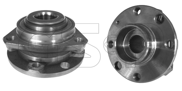Cubo de rueda delantero 9333036 GSP