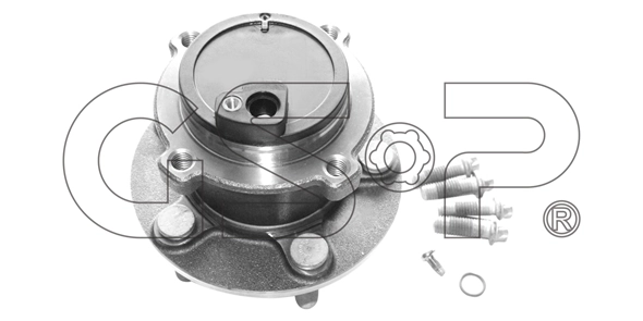Cubo traseiro Volvo S40 2 MS